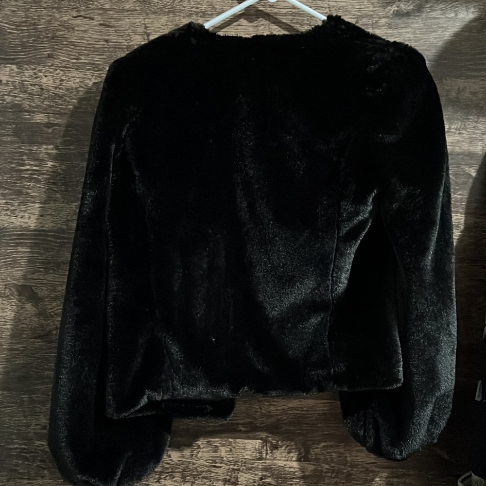 Chelsea & Violet Balloon Faux Fur Coat - NWT - XSmall - Picture 6 of 8